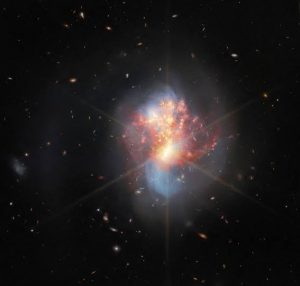 NASA's James Webb Telescope Captures Extreme View of Merging Galaxies